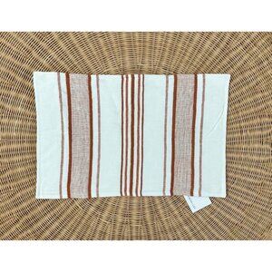 NEW Serena & Lily Milos Pillow Cover (14”x22”)-Persimmon Red Orange